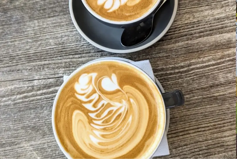 Liar Liar - close look at coffees on table